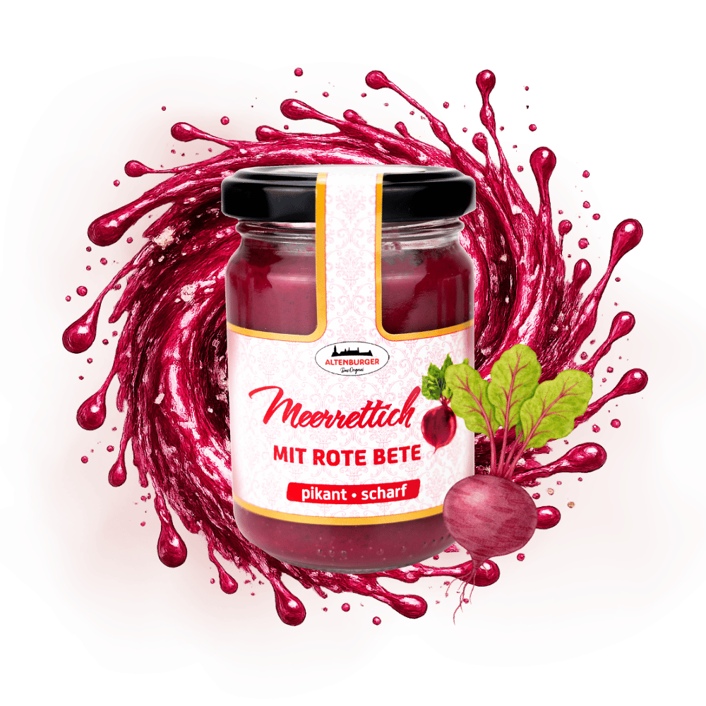 Meerrettich mit Rote Bete