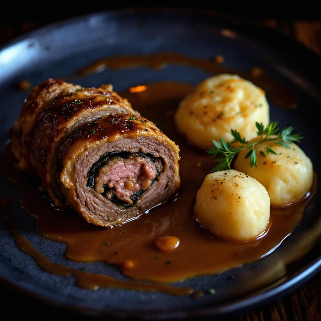 roulade mit klösschen