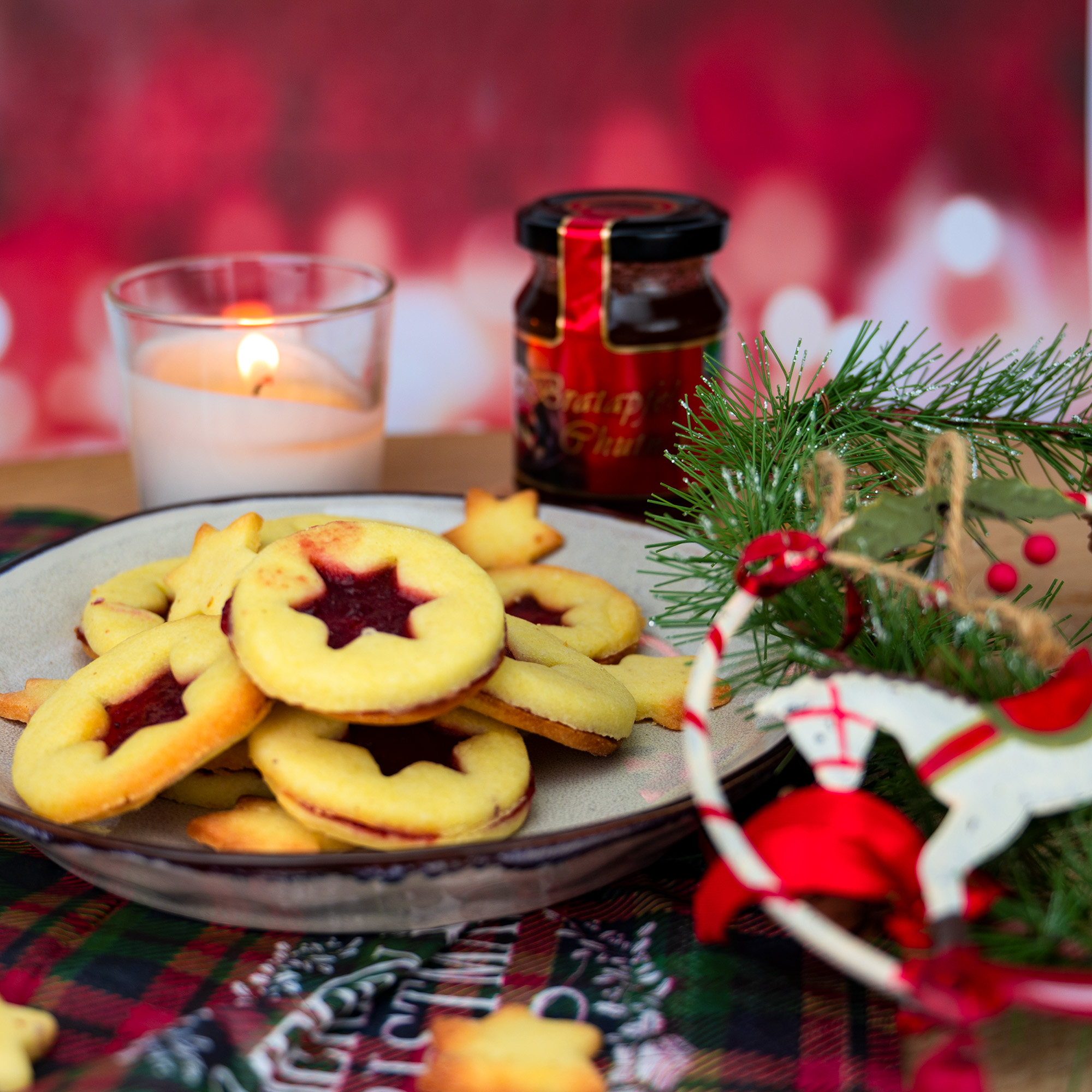 Bratapfel Chutney für Plätzchen