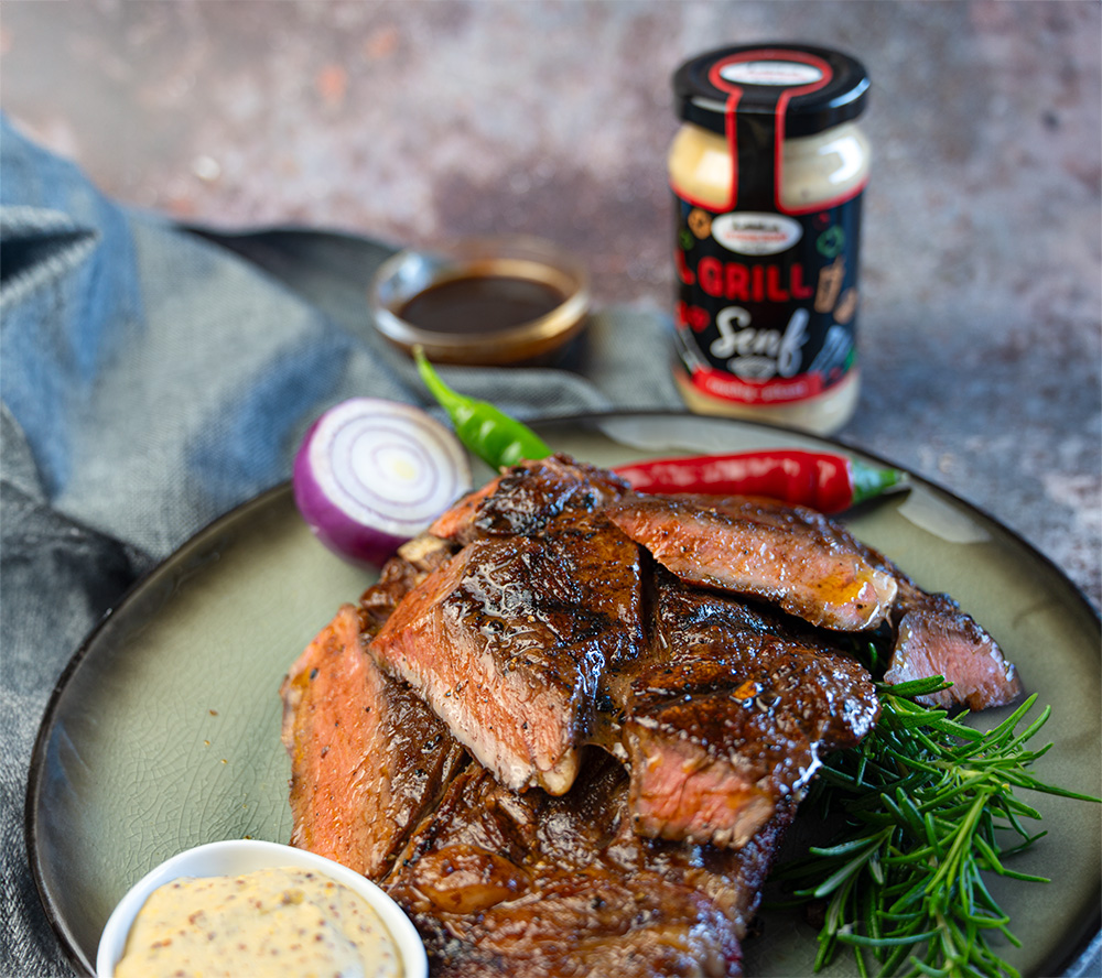 grillsenf grillfleisch grill senf zu grillfleisch