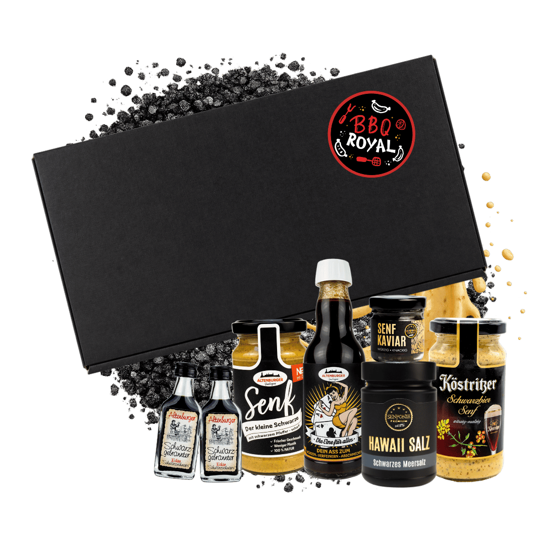 Black Box Geschenkbox Senf & Feinkost