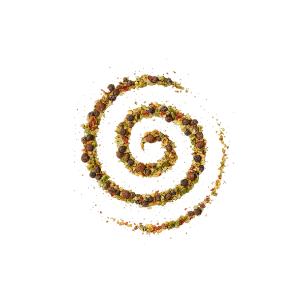 Deko: Swirl aus Steakgewürz