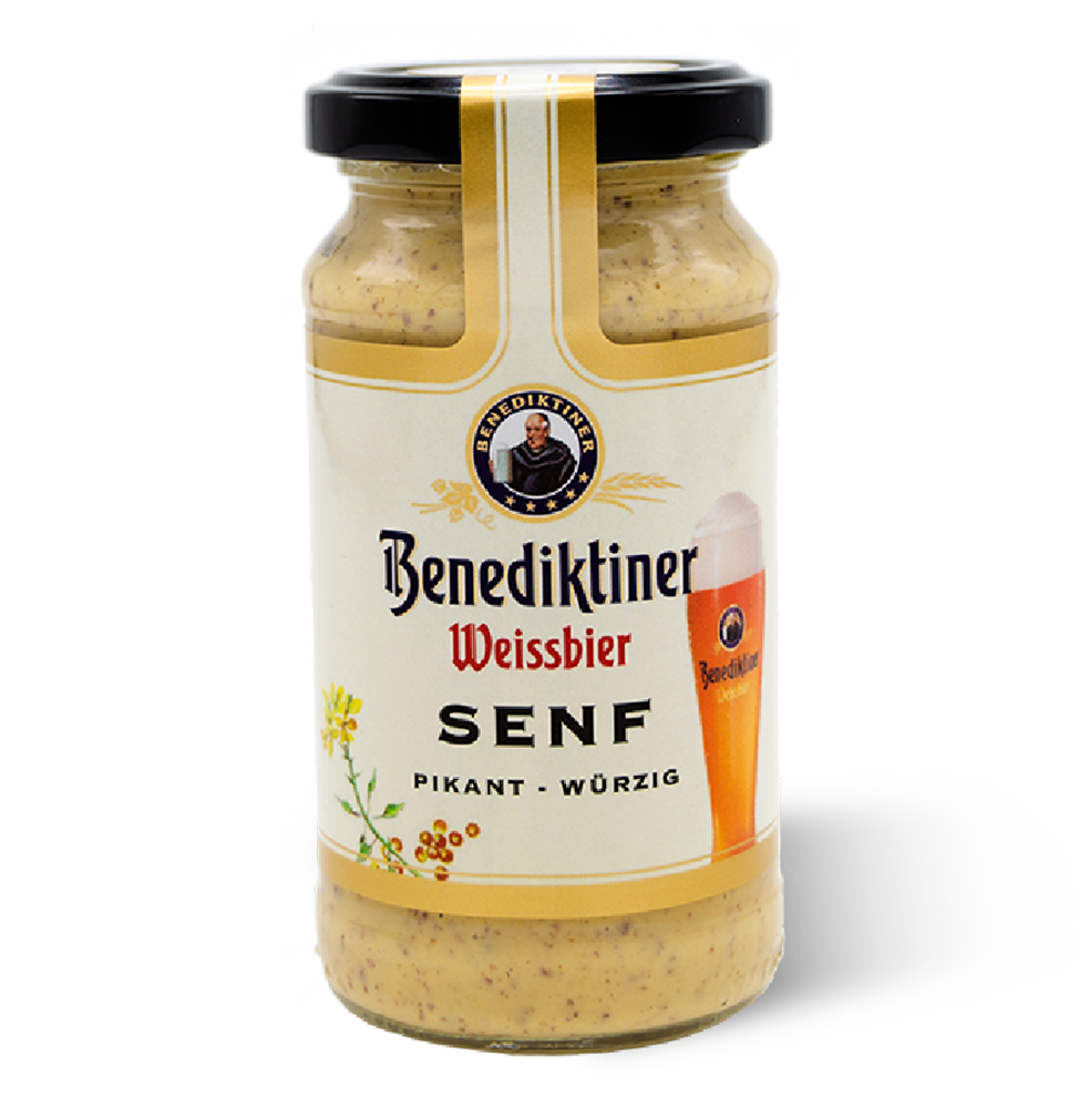 benediktiner weissbier senf