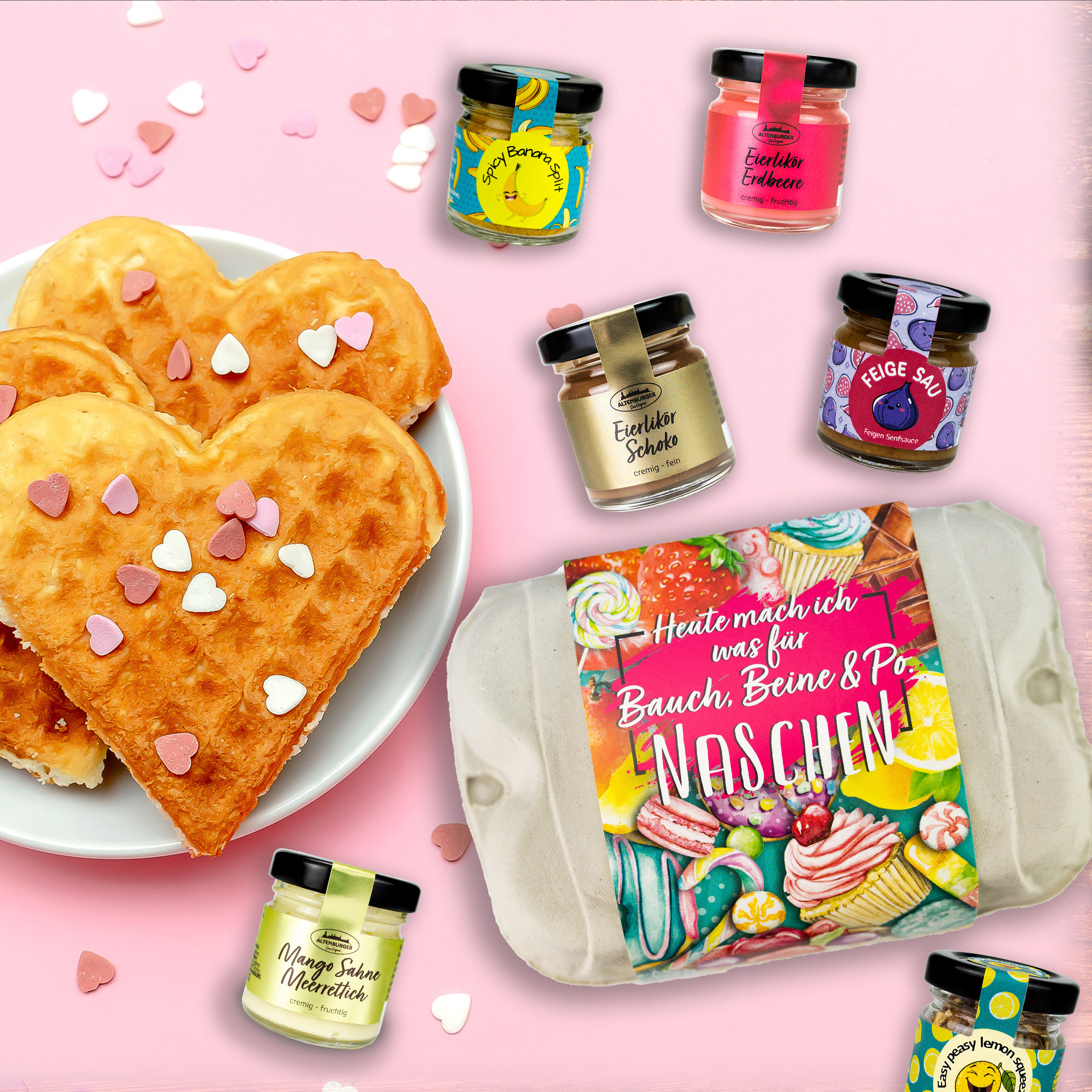 Naschen-Mini-Sixpack Süße Geschenkidee für deine Liebsten!
