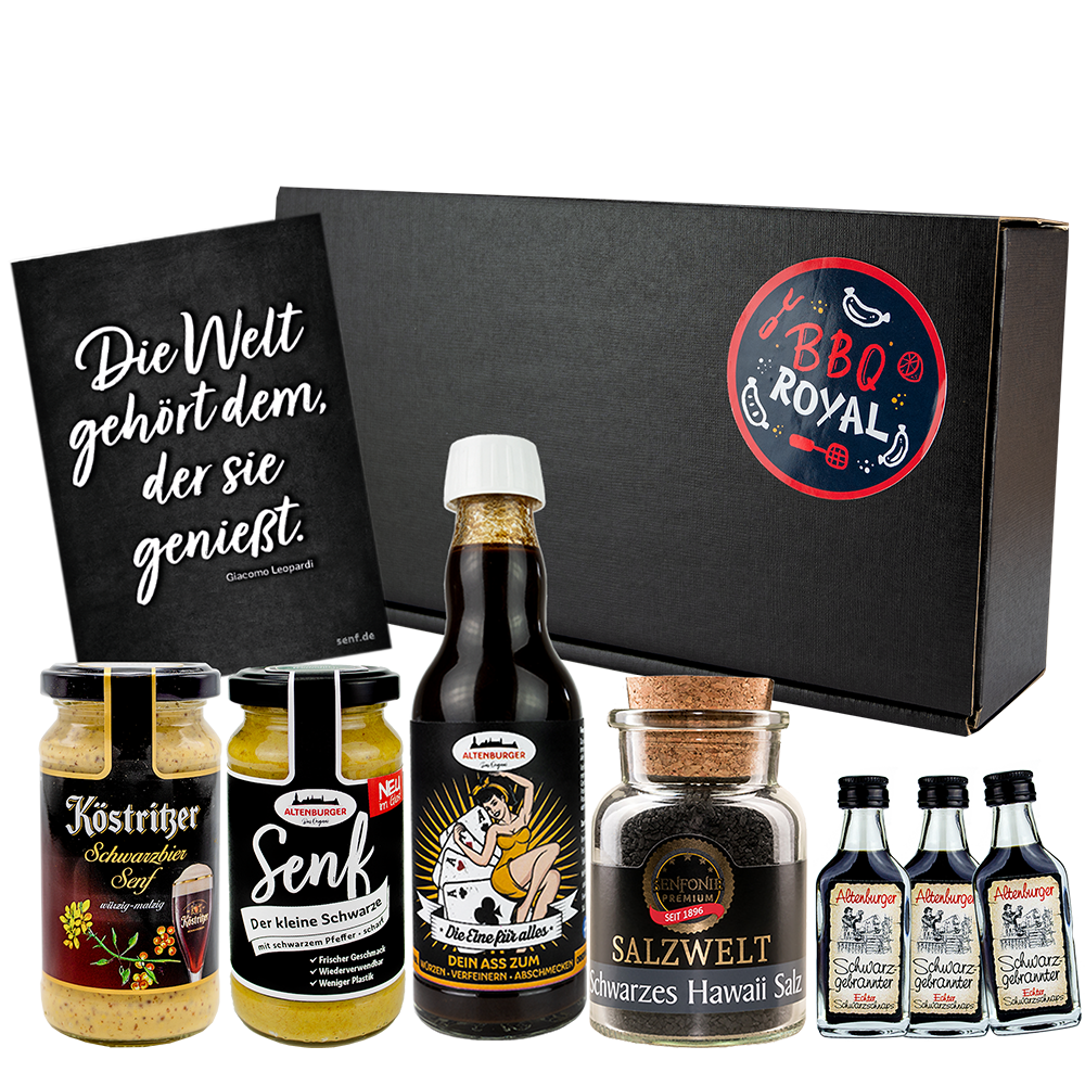 Geschenkbox Black Box - nicht nur für schwarze Seelen!