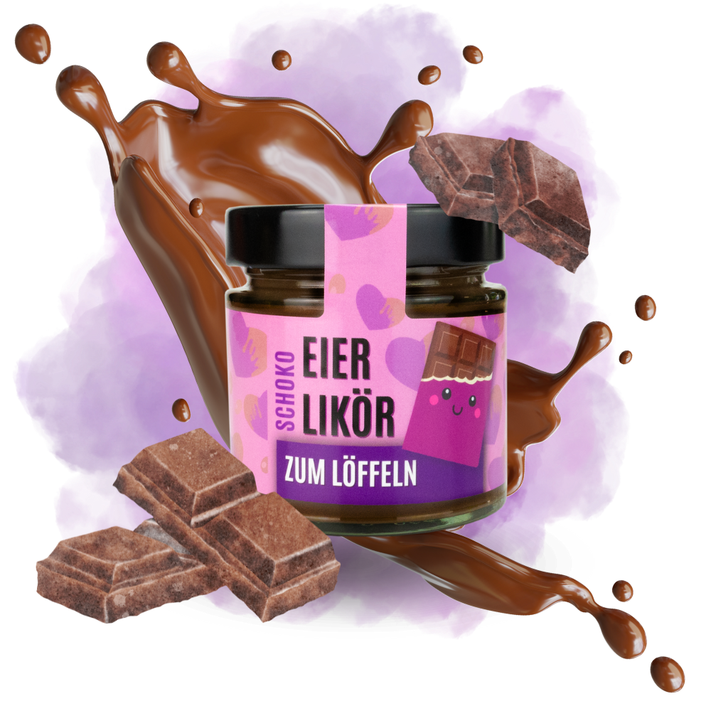 Eierlikör zum Löffeln Schoko