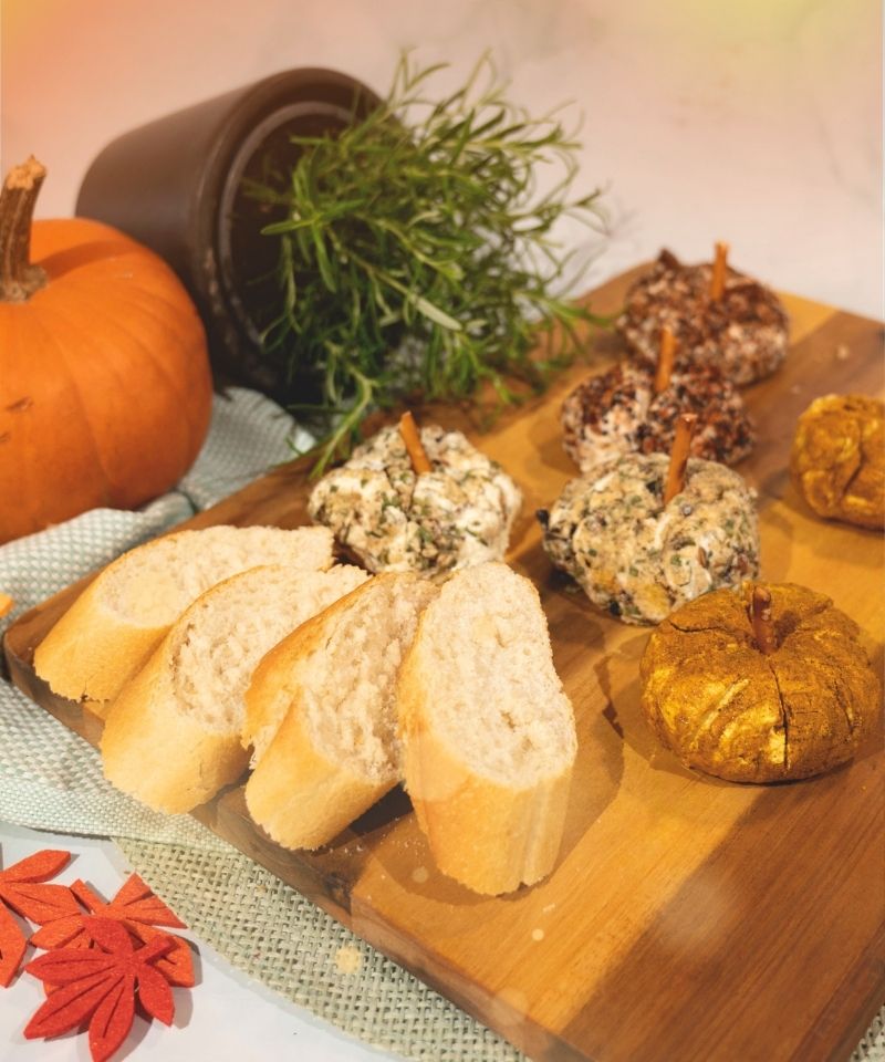 Frischkäse Kürbisse
