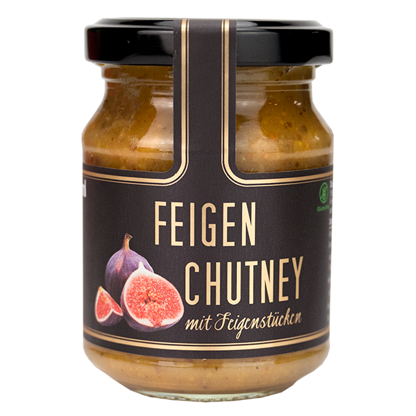 Feigen Chutney mit Feigenstücken Altenburger