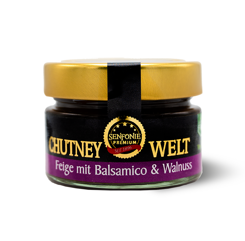 Feigen Chutney mit Balsamico & Walnuss Premium Feigen Chutney mit Balsamico & Walnuss Premium