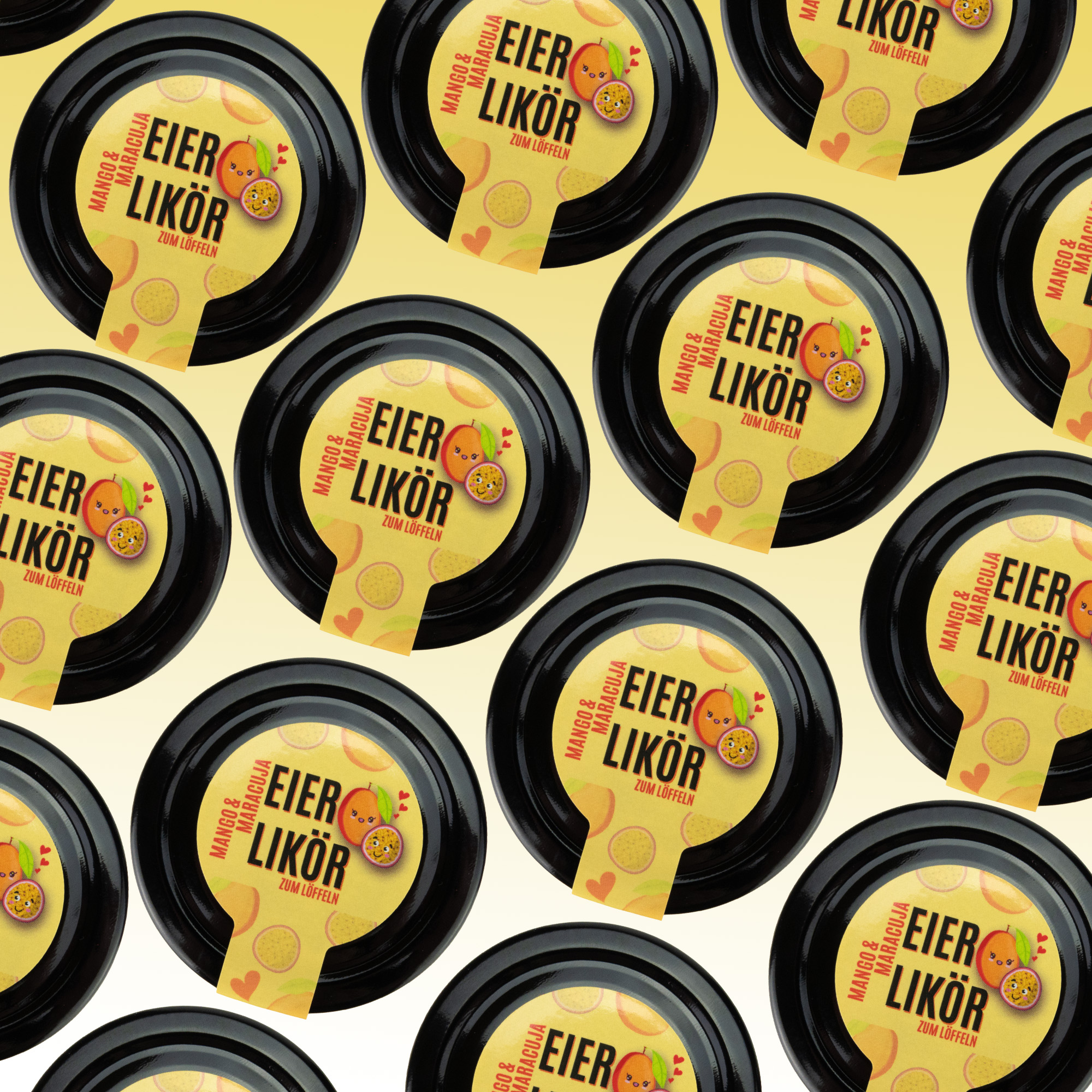 Fruchtiger Eierlikör Mango & Maracuja