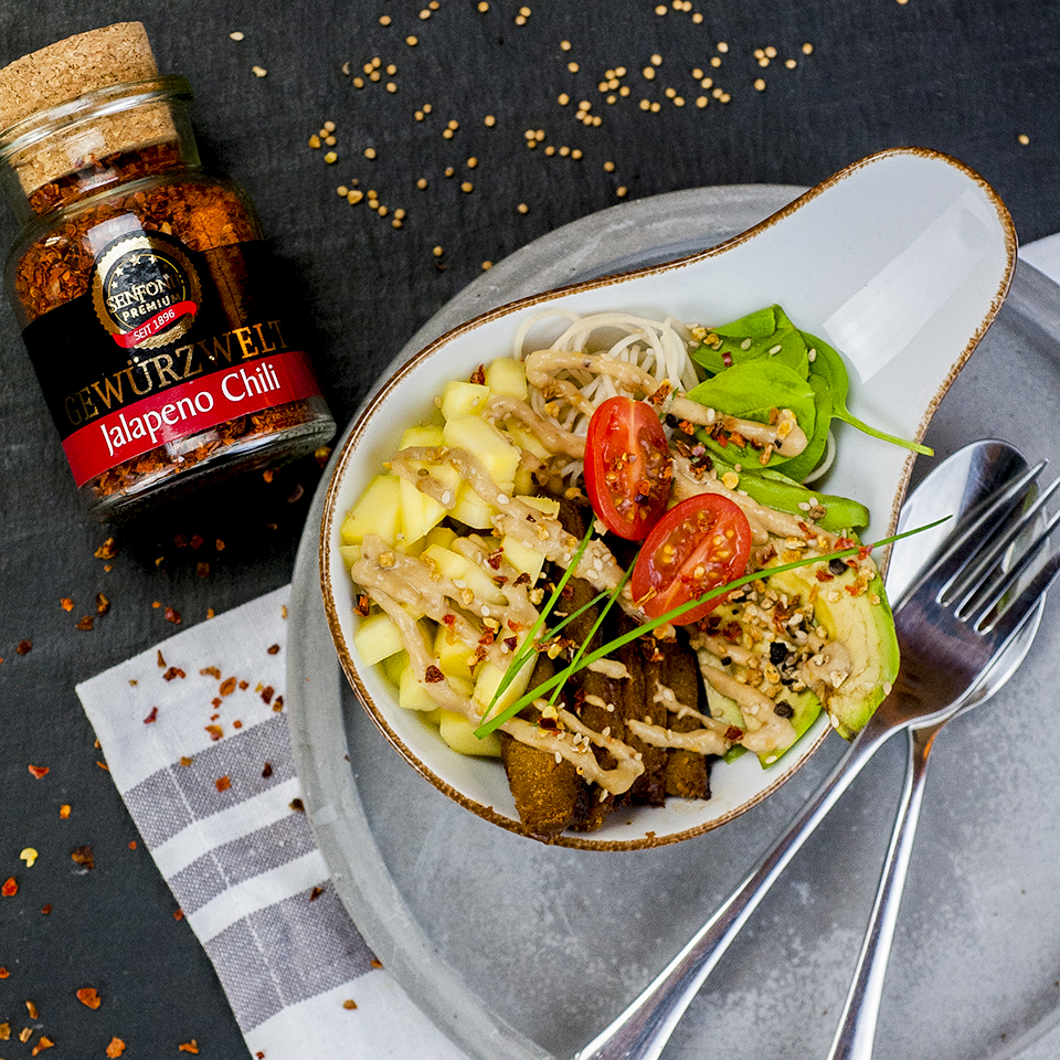 Jalapeno Chili ideal zur scharfen Verfeinerung von Bowls.