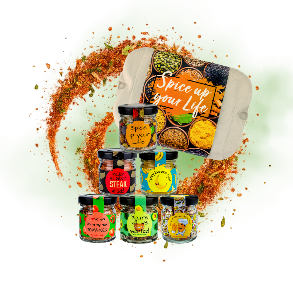 spice up your life gewürzbox Geschenkset "Spice up your life!" Gewürze