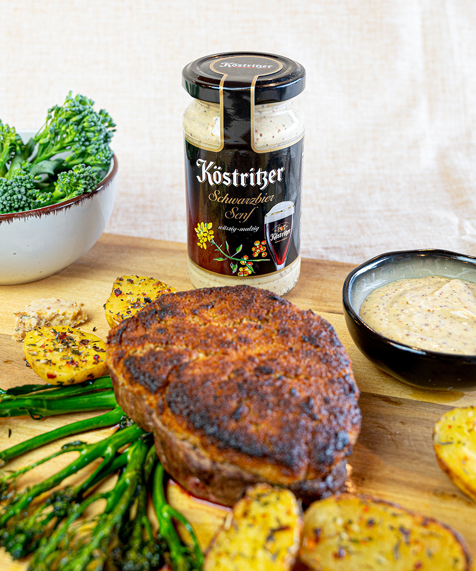 steak in senfkruste mit bier senf steak in senfkruste mit bier senf