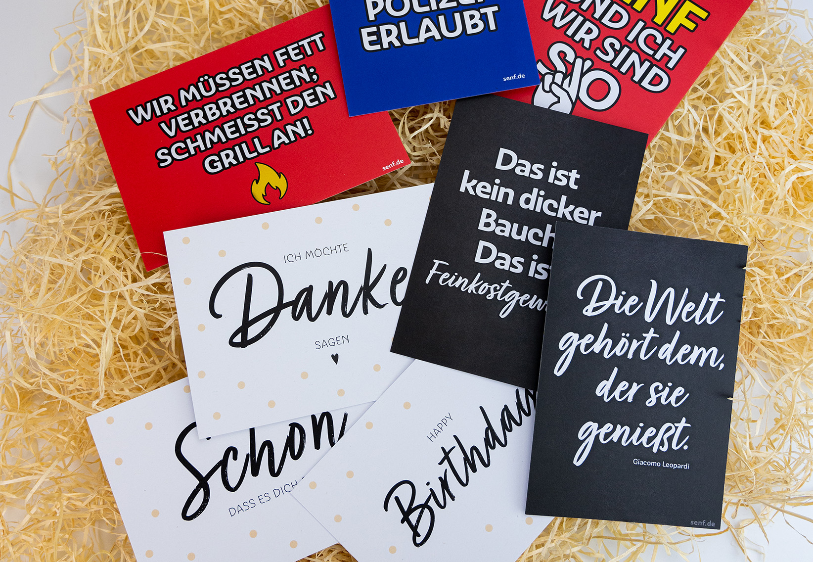 Info: Hol' dir die passende Grußkarte