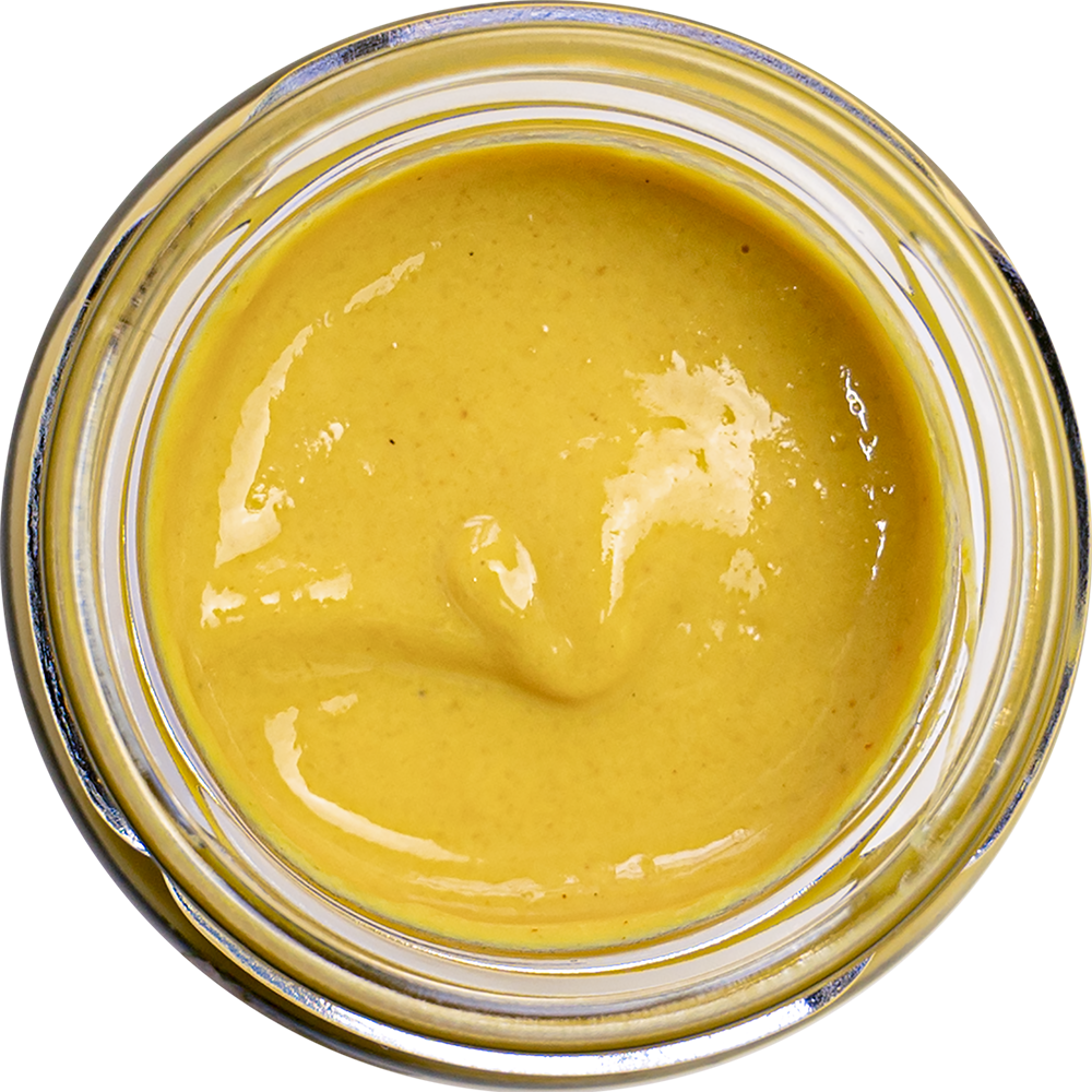 Feinvermahlener Senf mit Curry - Altenburger Curry Senf