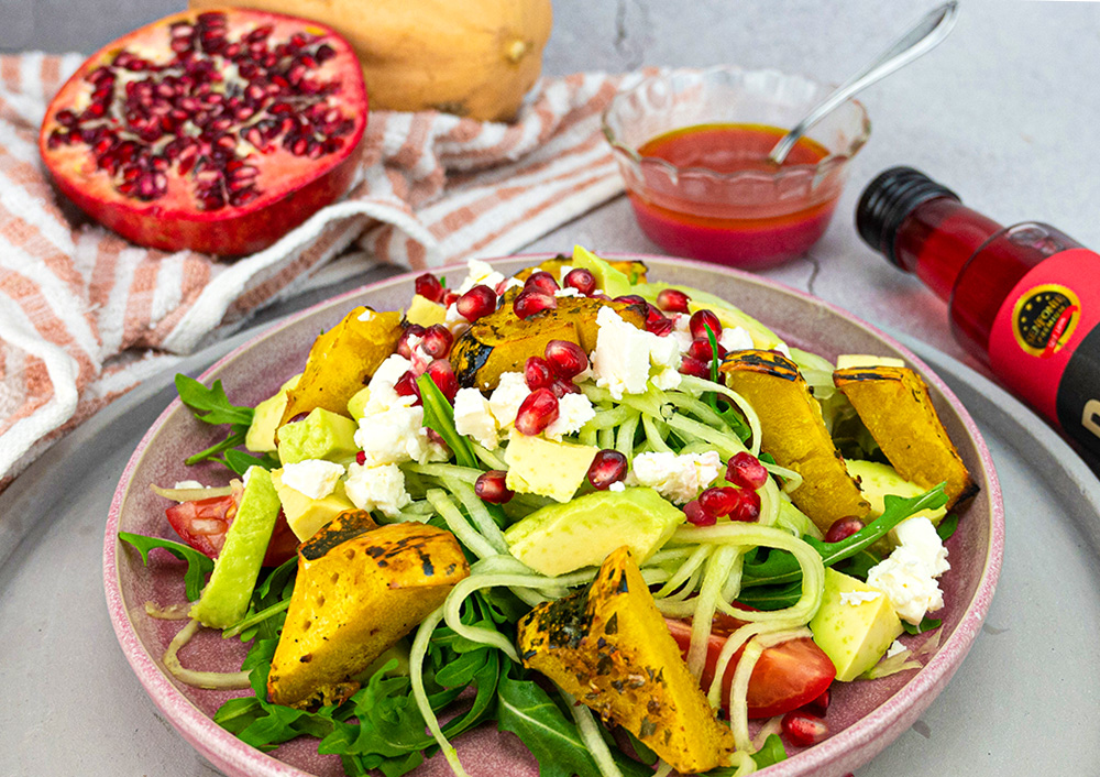 salat mit kuerbis und balsam salat mit kuerbis und balsam