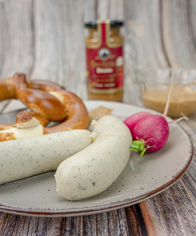 weisswurst mit suessem bier senf weisswurst mit suessem bier senf