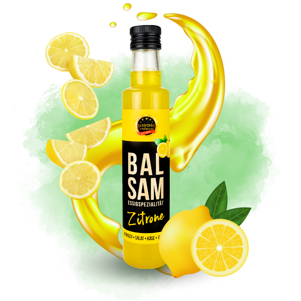 Fruchtbalsam-Essig Zitrone