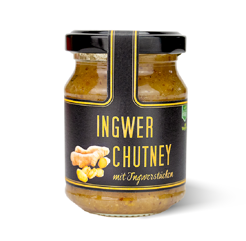 Ingwer Chutney mit Senf Ingwer Chutney mit Senf