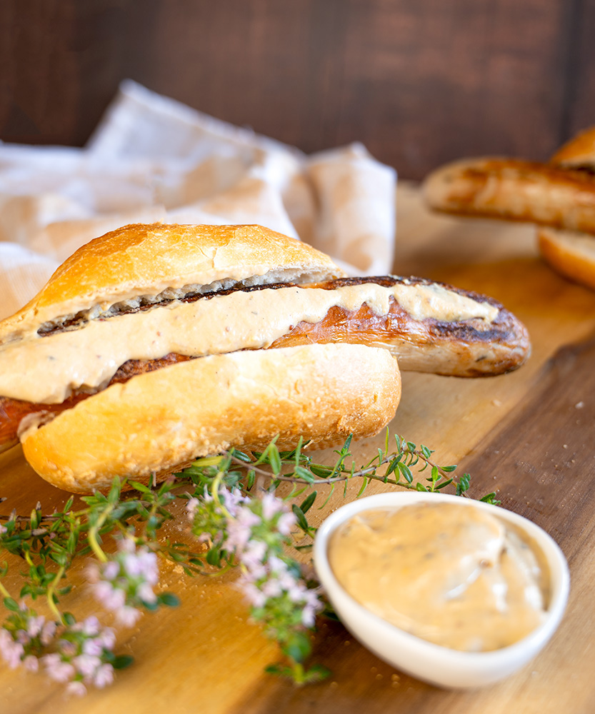 bratwurst mit senf bratwurst mit senf