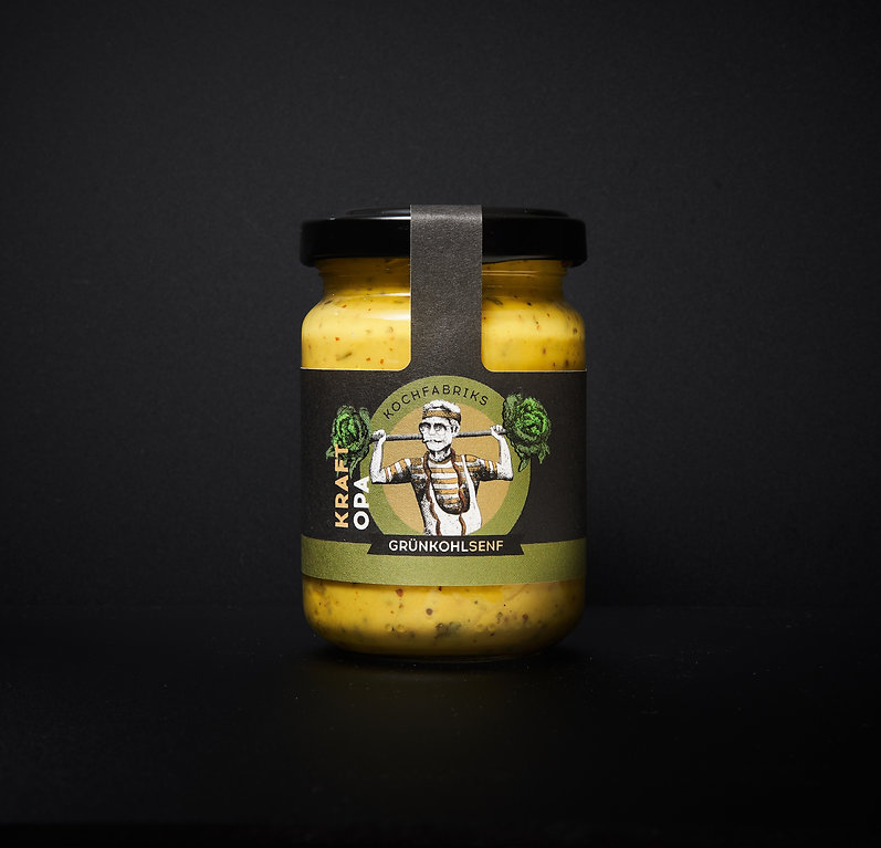 Kraft Opa Senf Grünkohl Senf Kochfabik