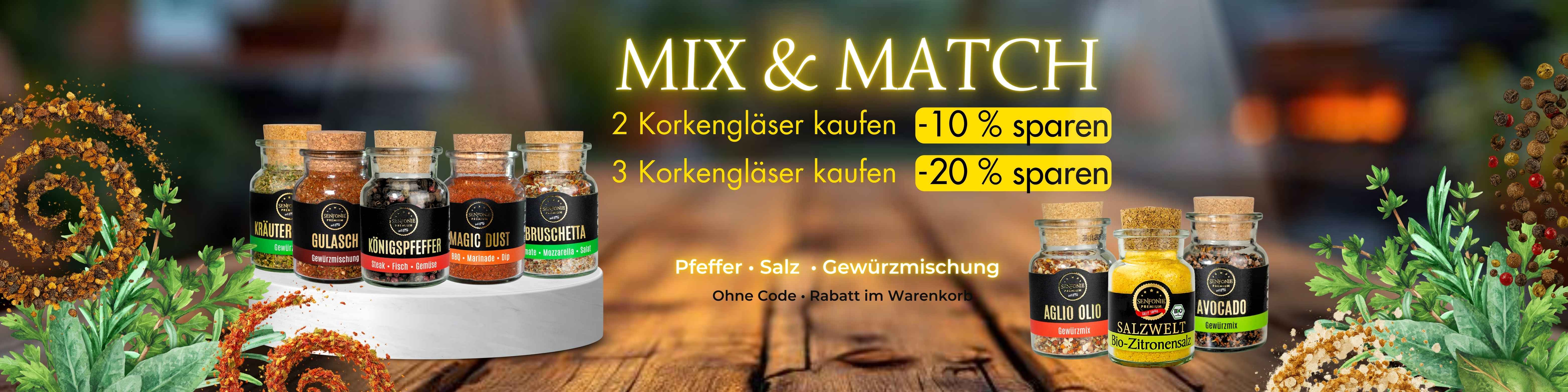 Info: Bis zu 20% auf unsere Korkengläser sparen - Hier geht's zum Korkenglas-Sortiment