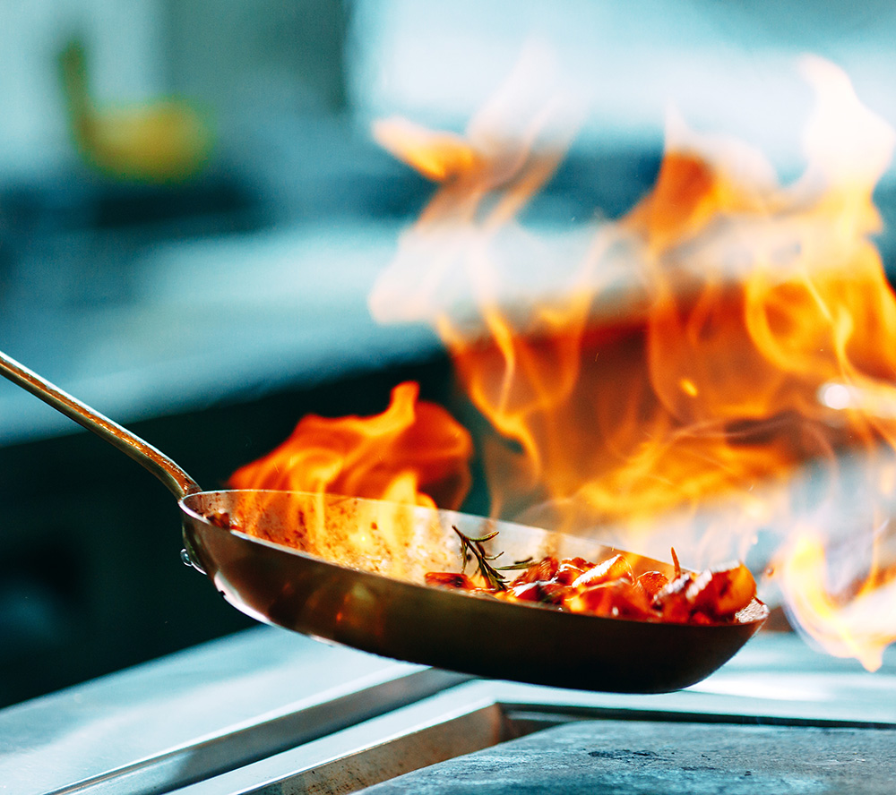wok mit feuer wok mit feuer