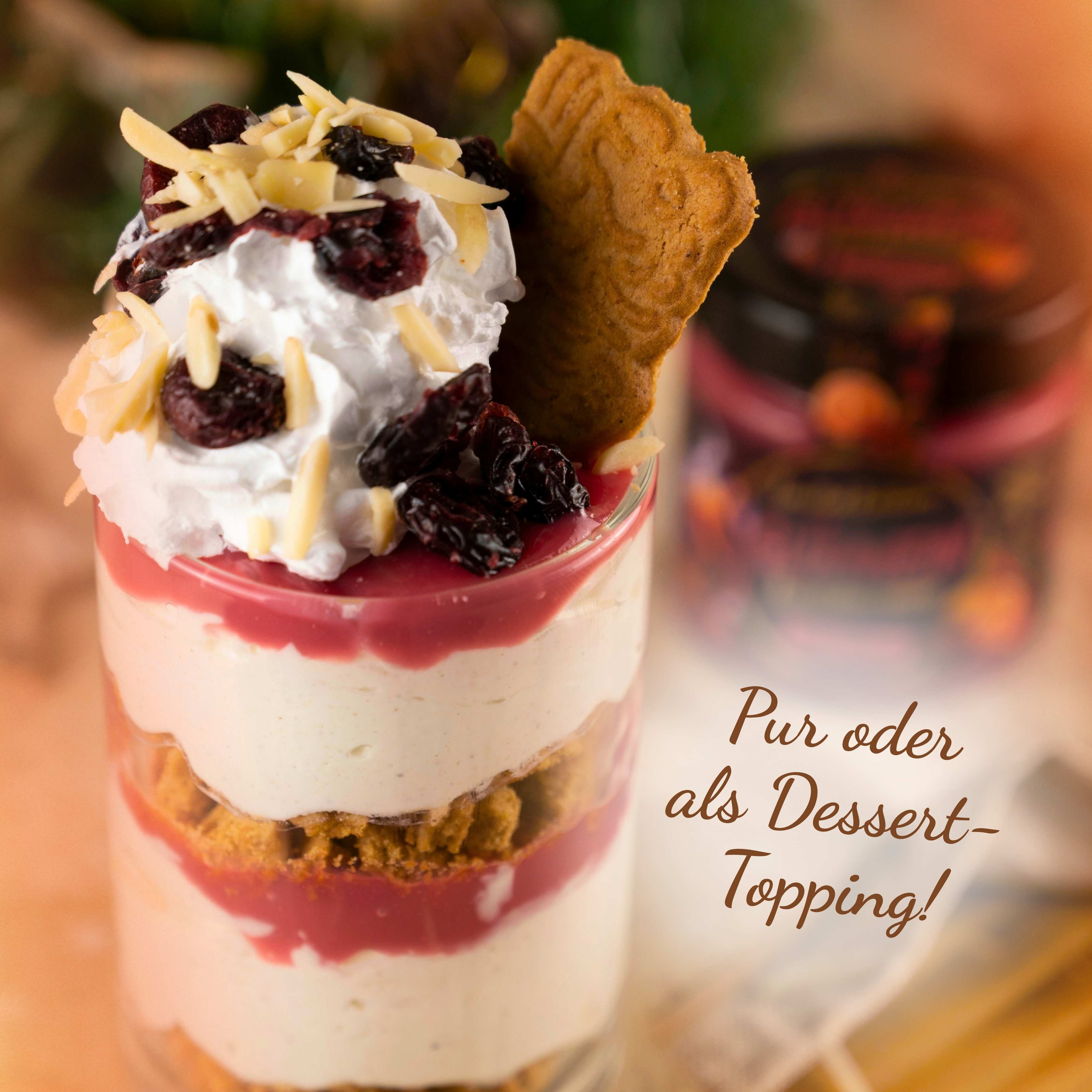 Glühwein - Eierlikörcreme zum Löffeln