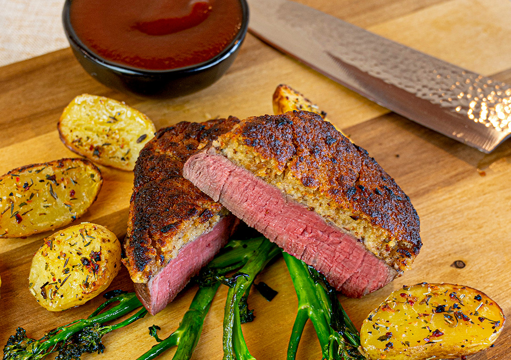 grillsauce whisky mit steak in senfkruste grillsauce whisky mit steak in senfkruste