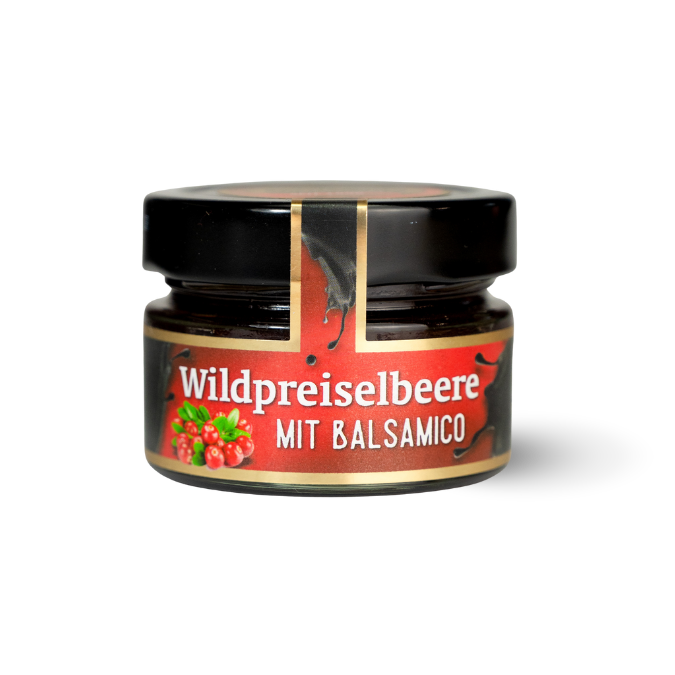 Wildpreiselbeere mit Balsamico Premium