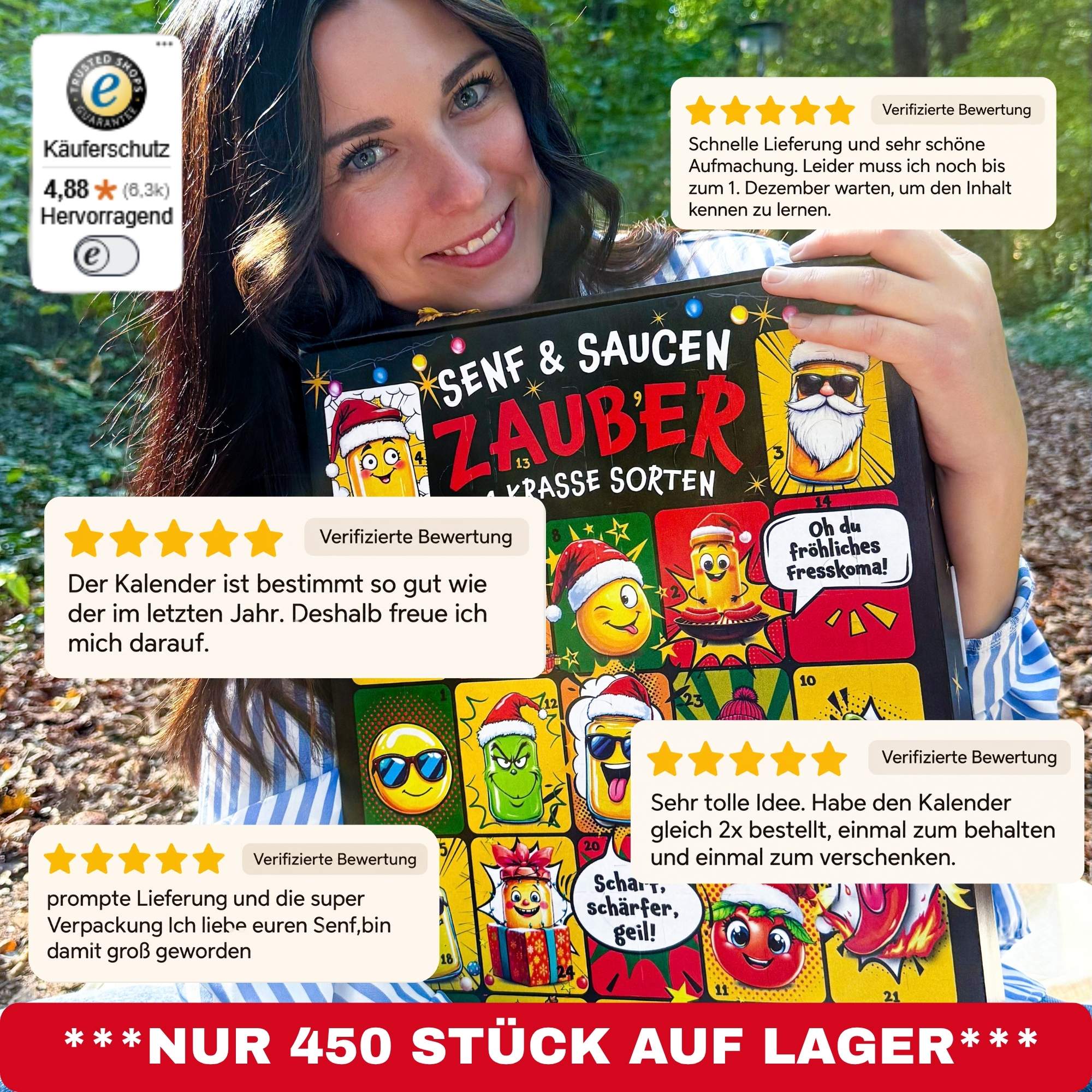 Adventskalender Senf & Saucen Zauber