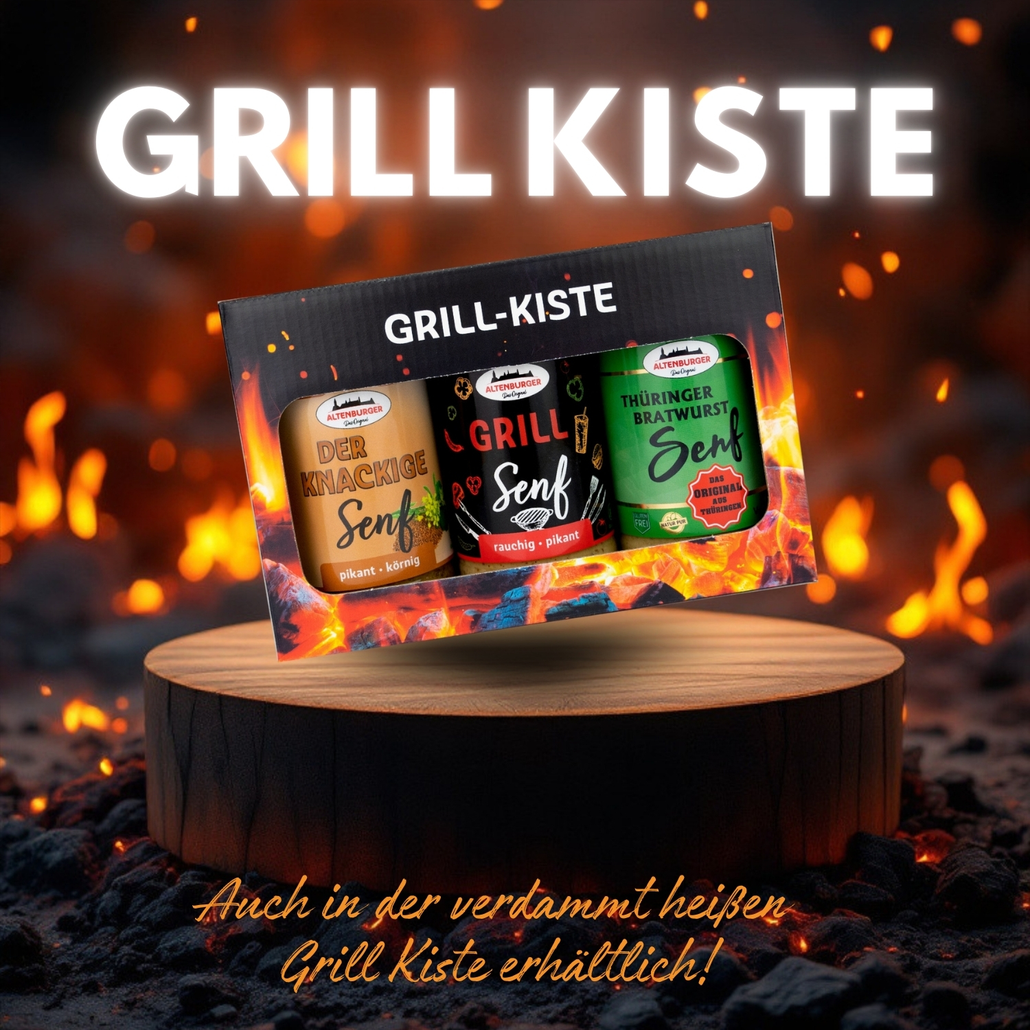 grillkiste in flammen auch im bundle erhaeltlich