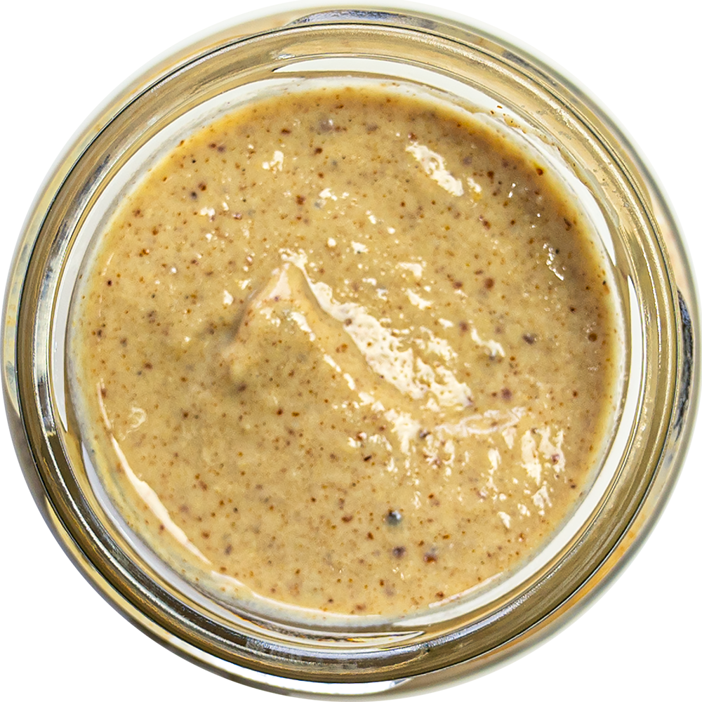 Feinvermahlener Senf mit Gewürzen - Thüringer Rostbrätel Senf