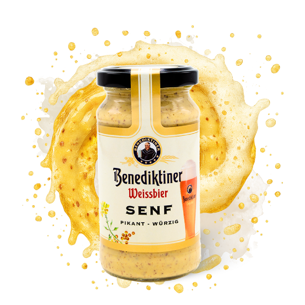 Benediktiner Weissbier Senf