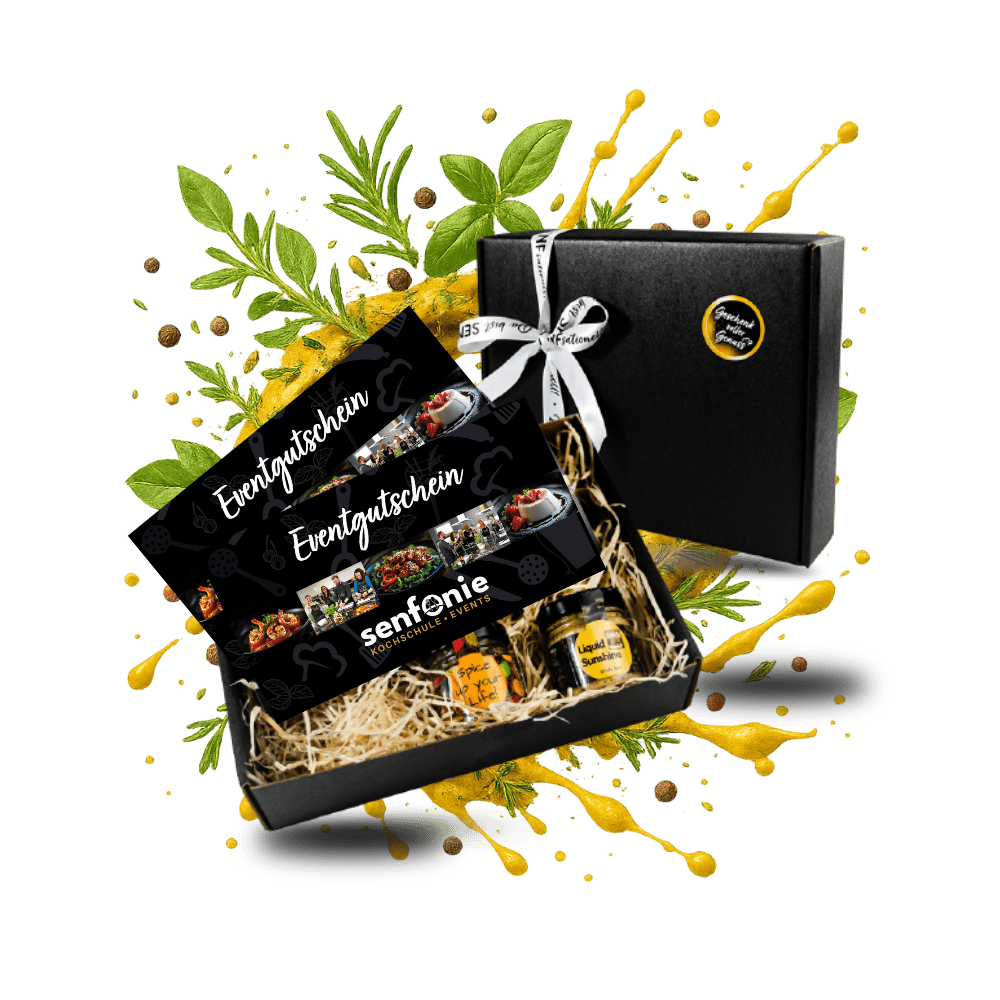 Deko Gutscheinbox mit 2 Eventgutscheinen Deko Gutscheinbox mit 2 Eventgutscheinen