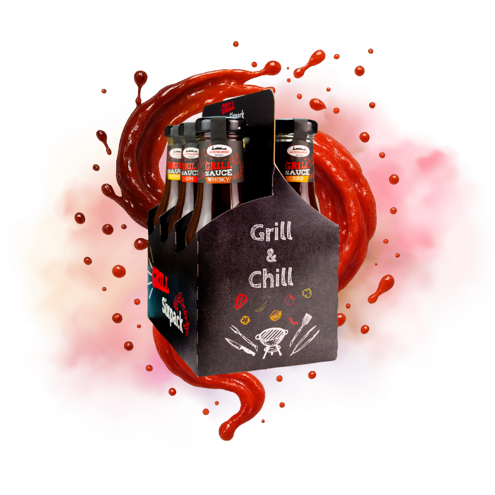 deko grillsaucen sixpack deko grillsauen sixpack