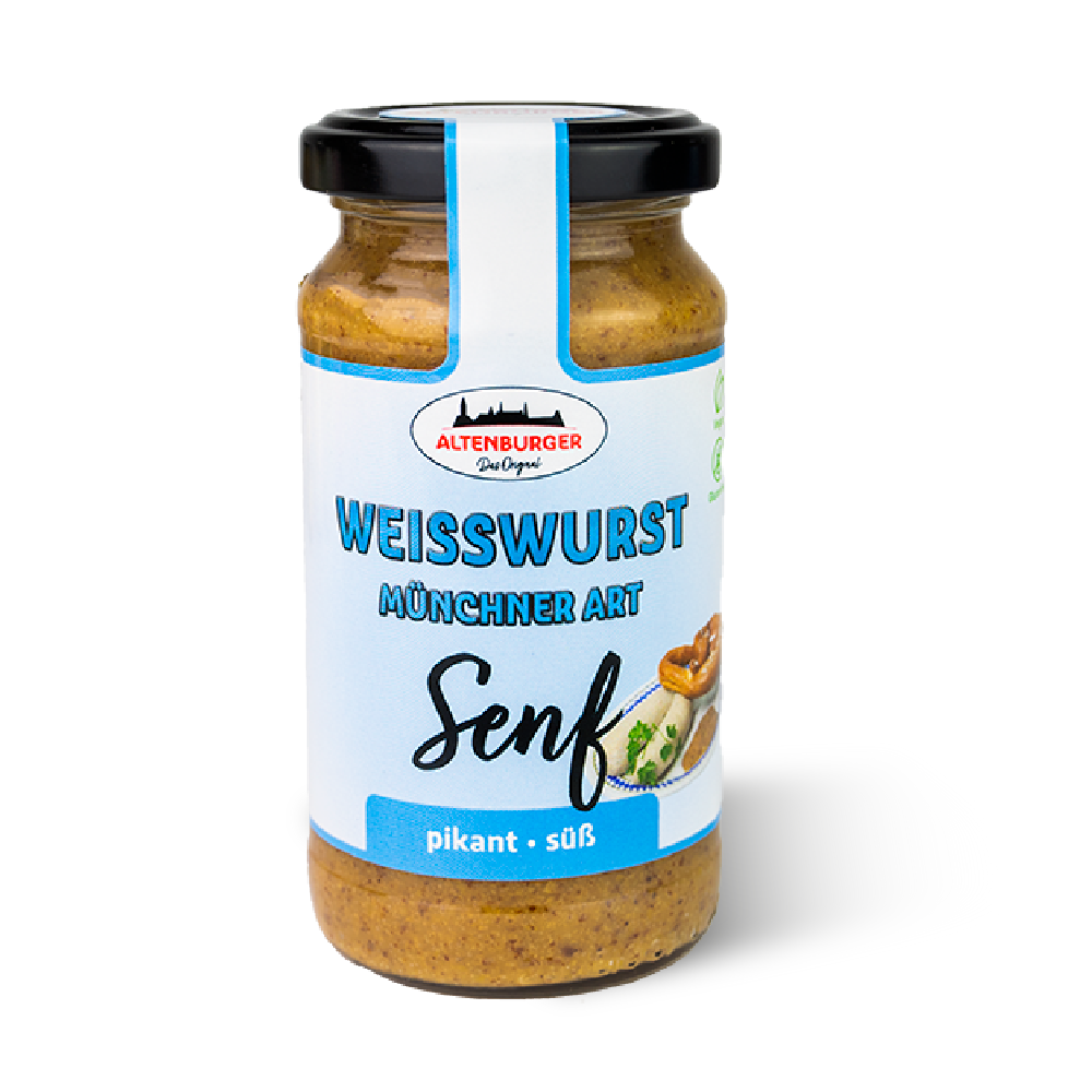 Süßer Senf für Weißwurst nach Münchner Art