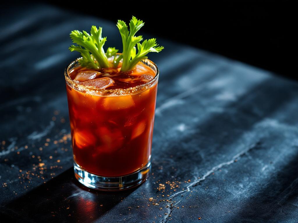 bloody mary mit worcester sauce