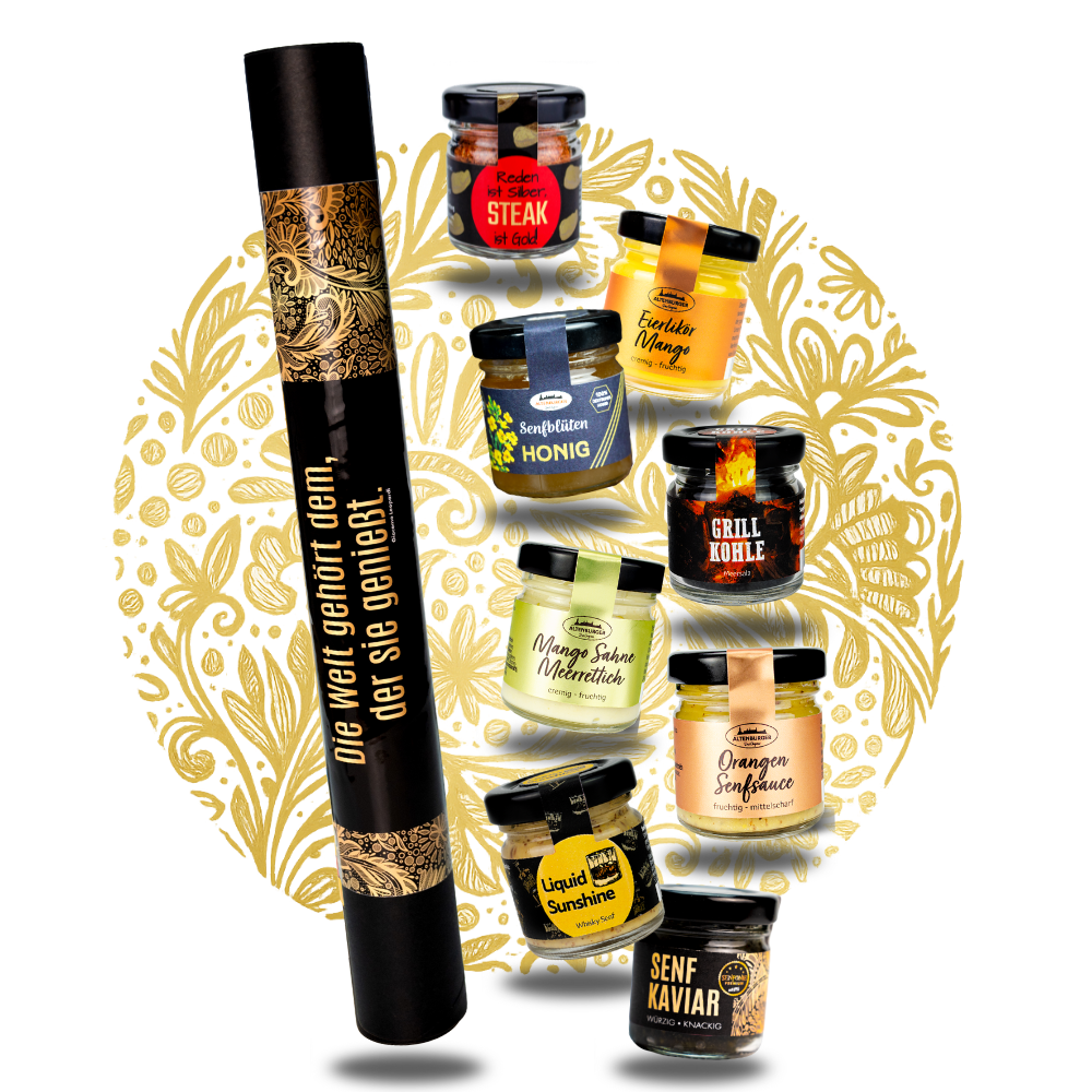 premium geschenkrolle mit 8 minis