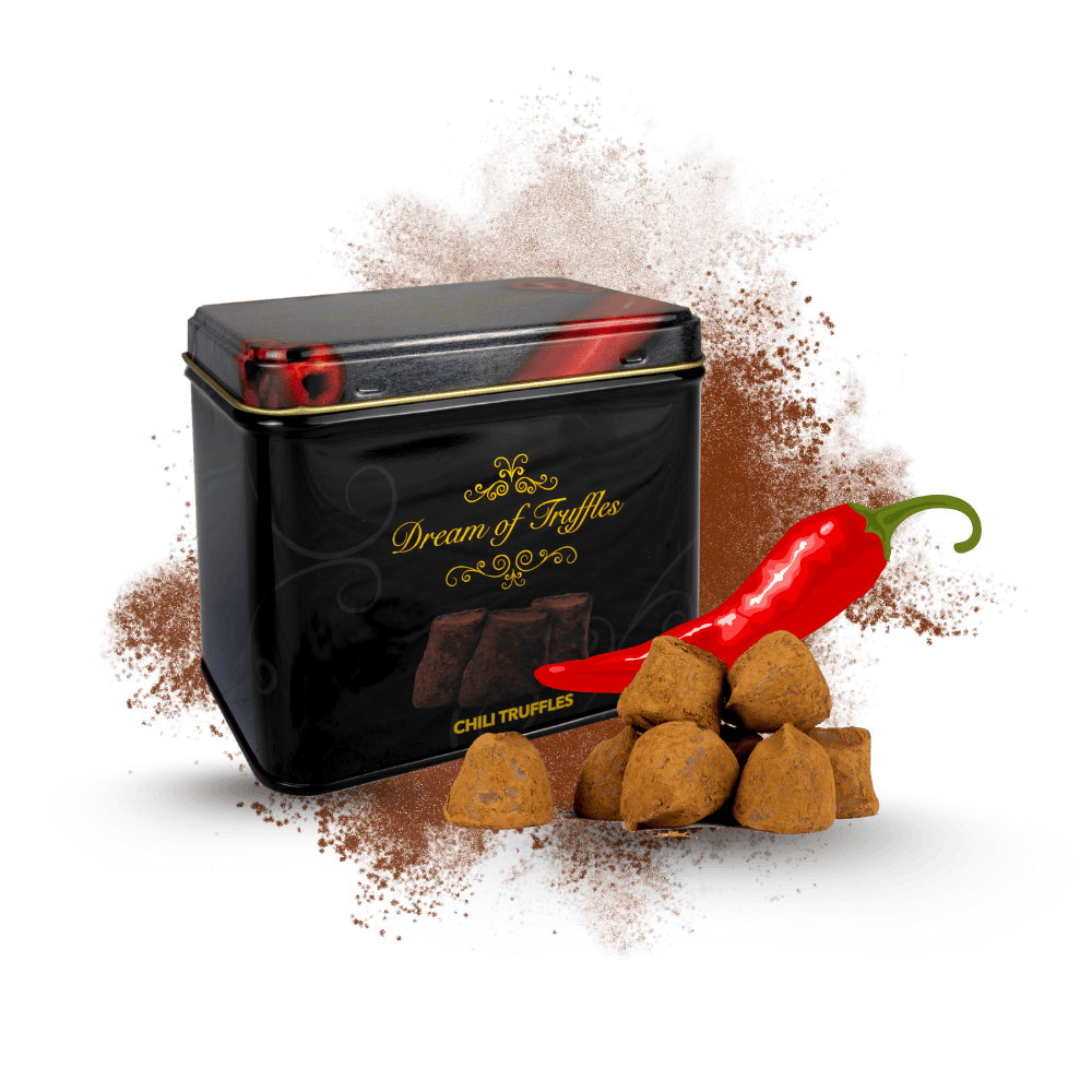 Trüffeltraum Konfekt mit Chili