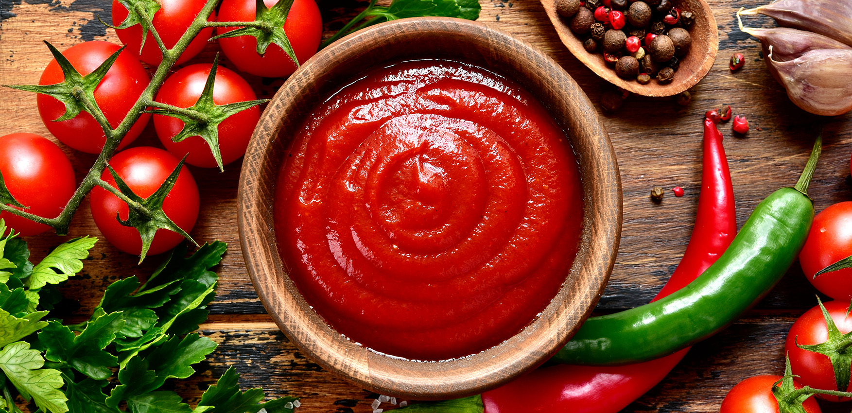 info: hier gibt's ketchup