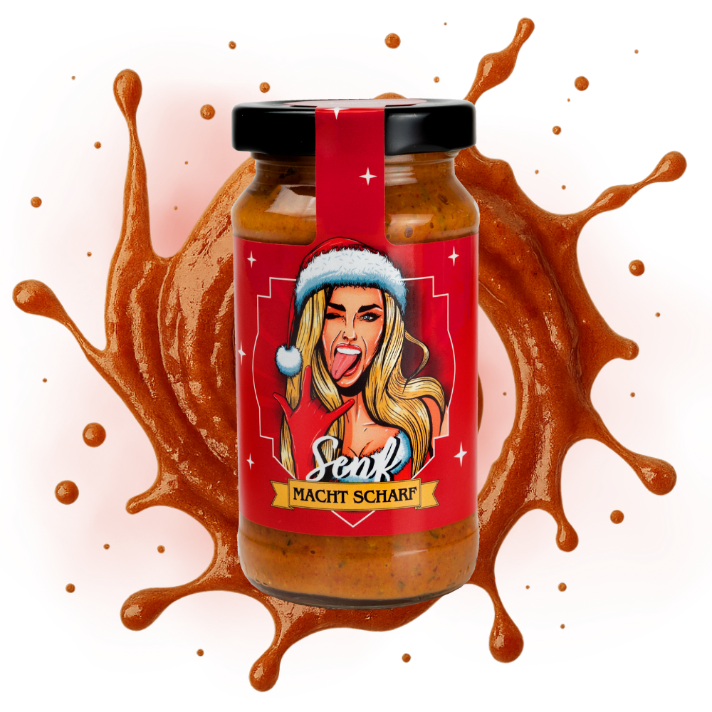 Scharfer Weihnachtssenf "Macht Scharf"