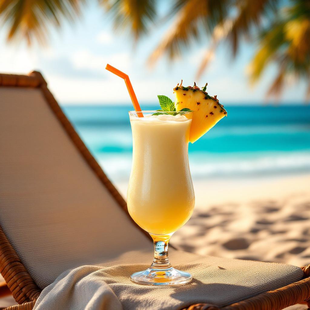 Pina Colada mit Ananas Eierlikör