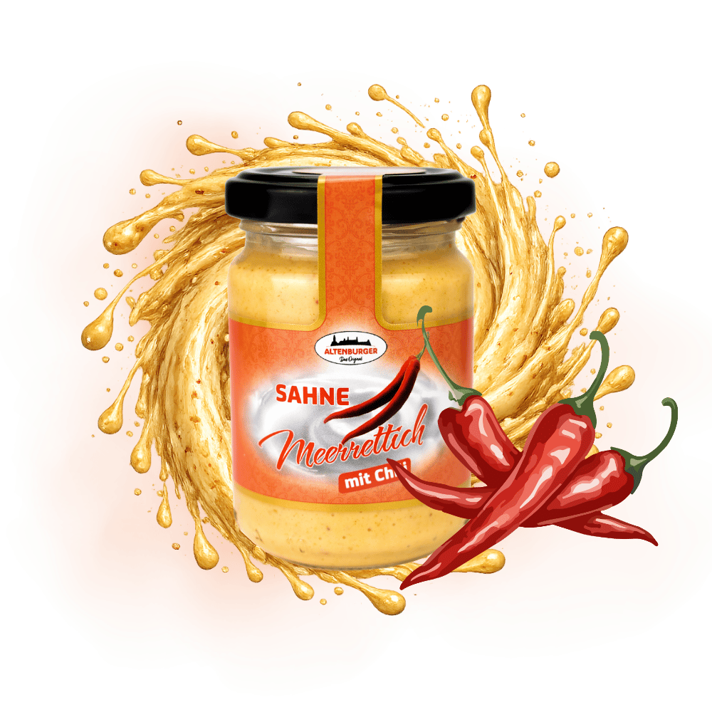 Sahne Meerrettich mit Chili