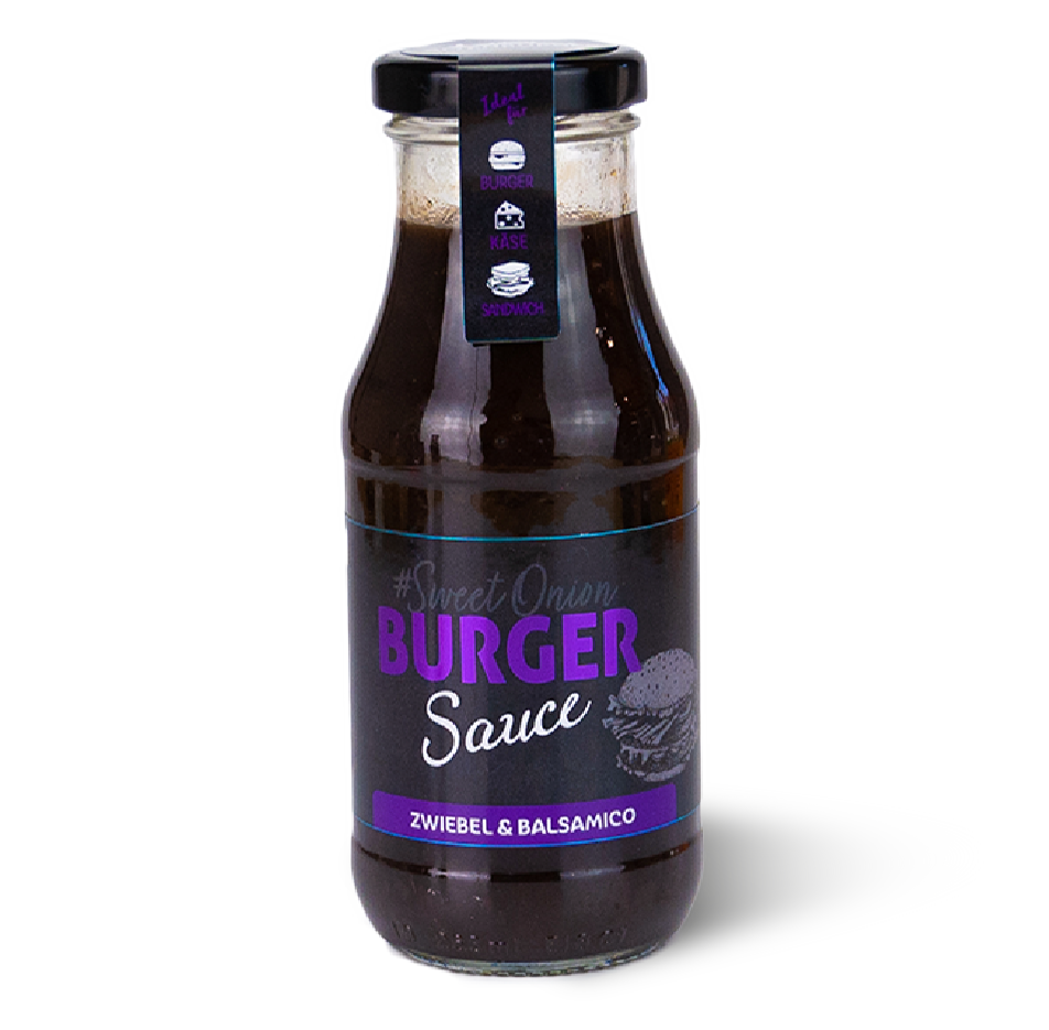 burger sauce zwiebel & balsamico
