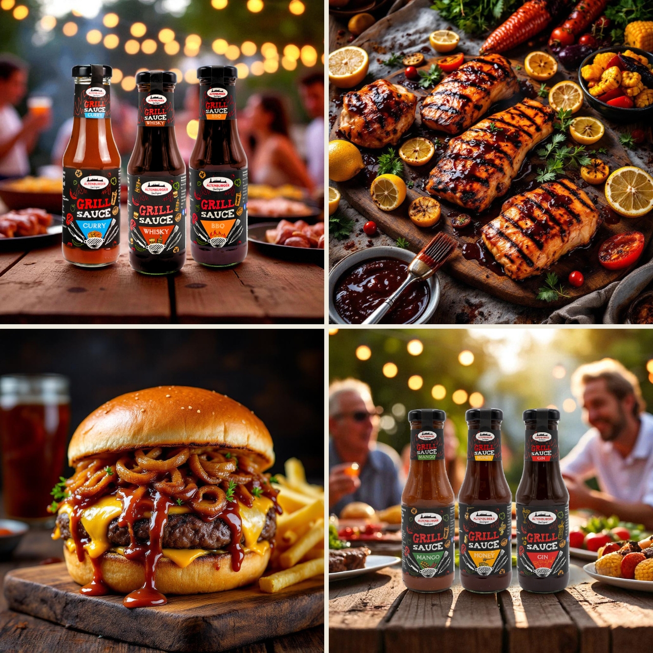 info verwendung grillsaucen set zum marinieren und als dipsauce deko verwendung grillsaucen