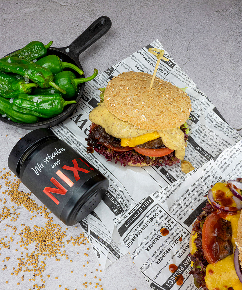 nix senf mit burger nix senf mit burger