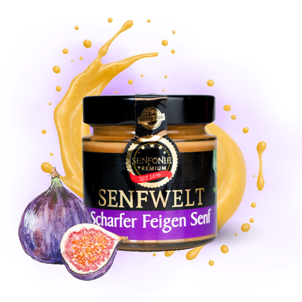 Scharfer Feigen Senf Premium