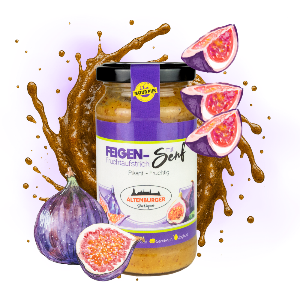 Feigen Senf - Fruchtaufstrich mit Senf
