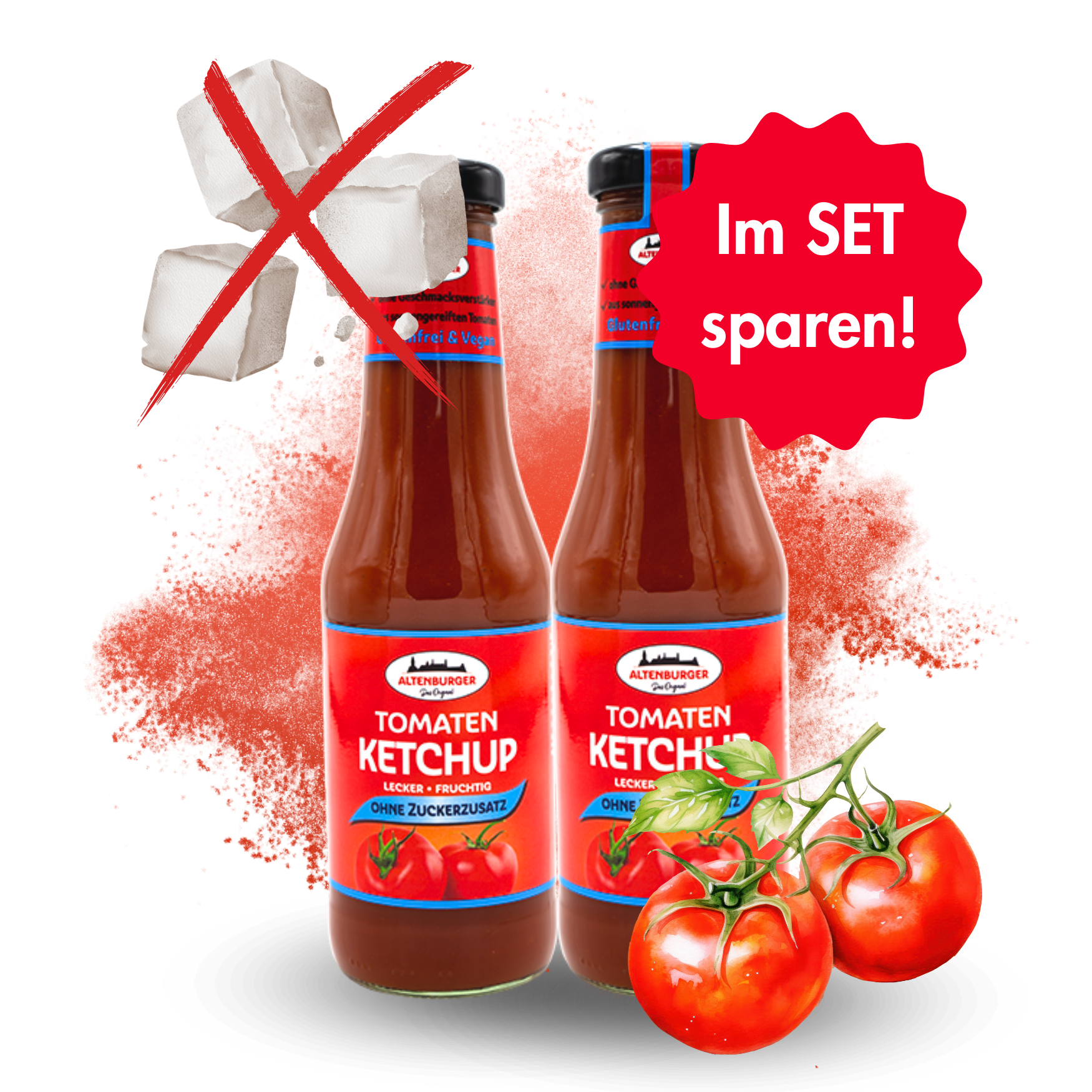 Tomatenketchup ohne Zuckerzusatz | senf.de